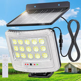 TENKOO 2026NEW XQ Solar Flood Lights Dusk to Dawn 6000K
