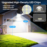 TENKOO 2026NEW XQ Solar Flood Lights Dusk to Dawn 6000K