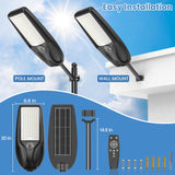 TENKOO 2026NEW  TK Series Solar Street Lights Solar Street Lights Outdoor Wide Angle