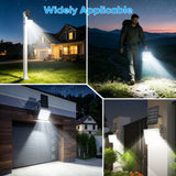 TENKOO 2026NEW XQ Solar Flood Lights Dusk to Dawn 6000K