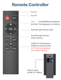 TENKOO BD Series Solar Street Light Dusk to Dawn 6000K