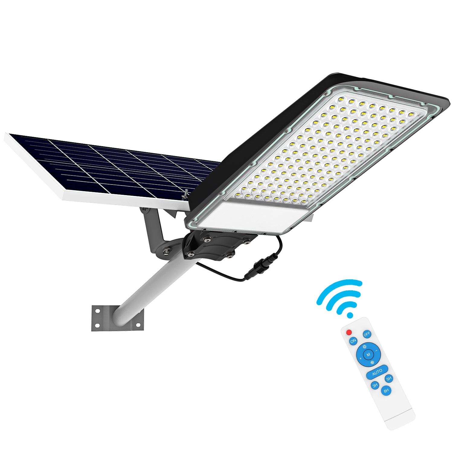 TENKOO PO Series Solar Street Lights with Marquee 6000K
