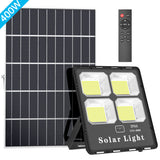 TENKOO Solar Flood Lights Dusk to Dawn 6000K