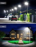 TENKOO BD Series Solar Street Light Dusk to Dawn 6000K