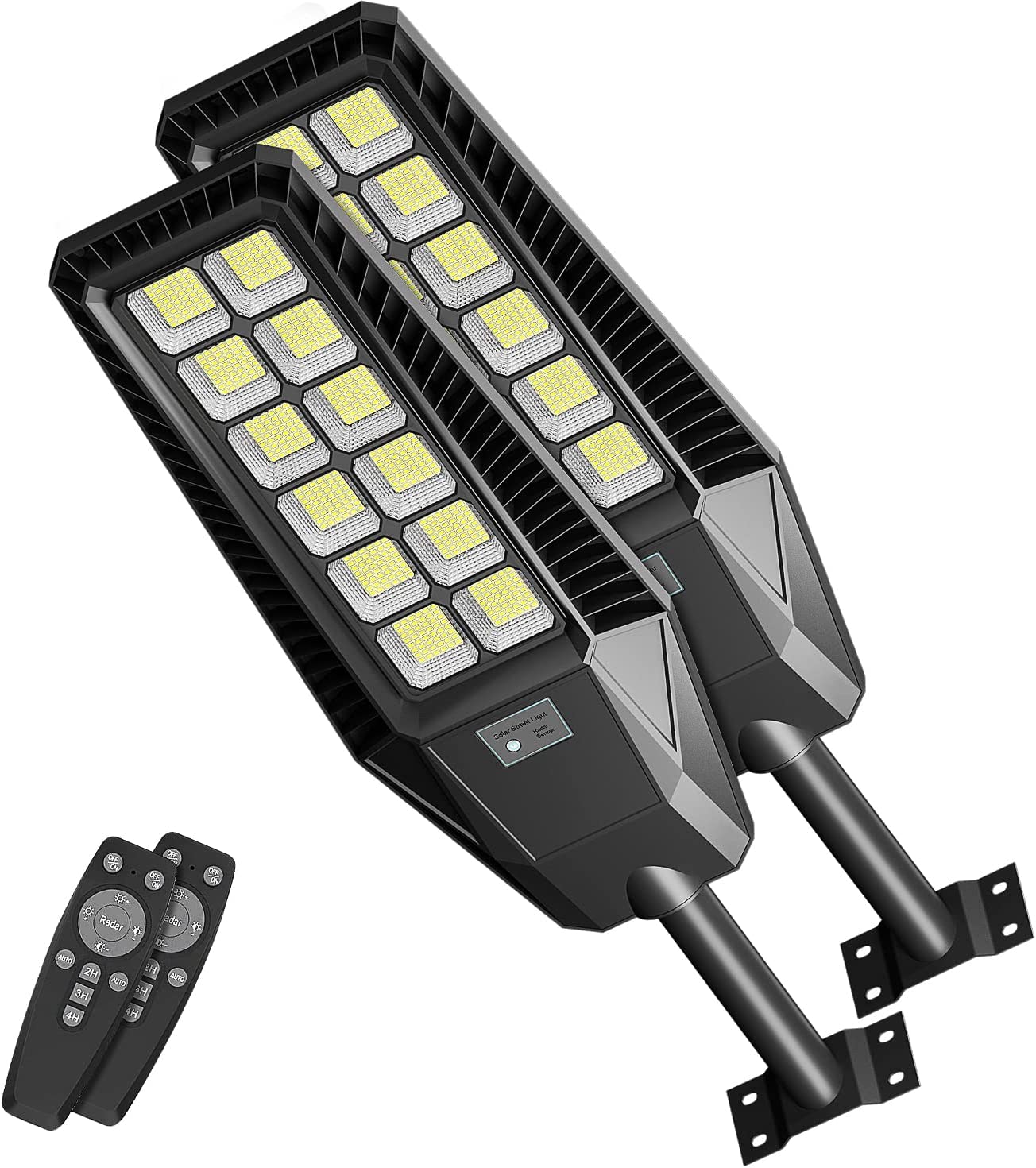 TENKOO Pack TW Solar Street Light, 384 LEDs 8000LM Dusk to Dawn Outd –  TENKOO Solar Street Light