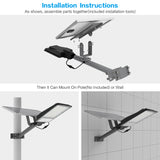 TENKOO PO Series Solar Street Lights with Marquee 6000K